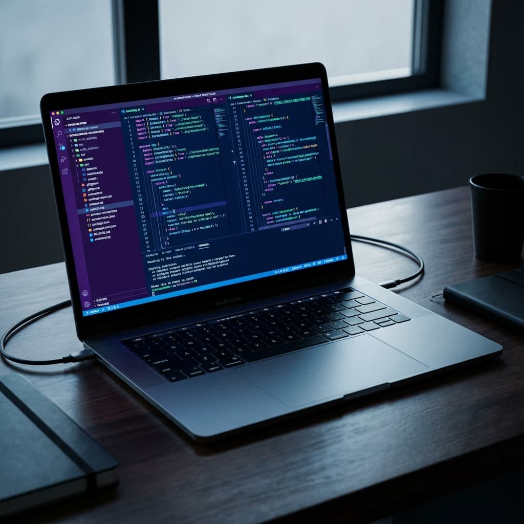 MacBook Pro Coding Station